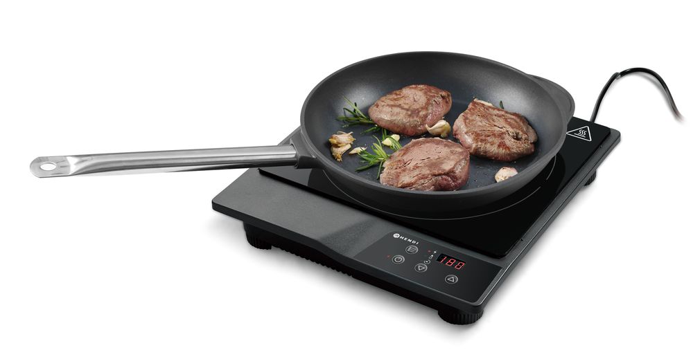 Induzione 1800 HENDI - lunghezza 355 × larghezza 319 × altezza 67 mm | HE239209