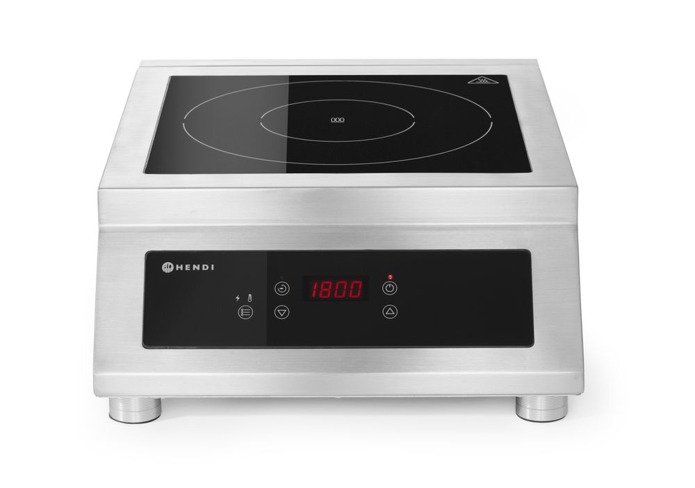 Induzione Modello 5000 D HENDI - lunghezza 525 × larghezza 398 × altezza 175 mm | HE239322