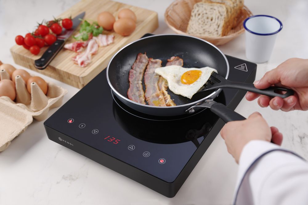 Induzione 2000W HENDI - lunghezza 411 × larghezza 297 × altezza 57 mm | HE239391