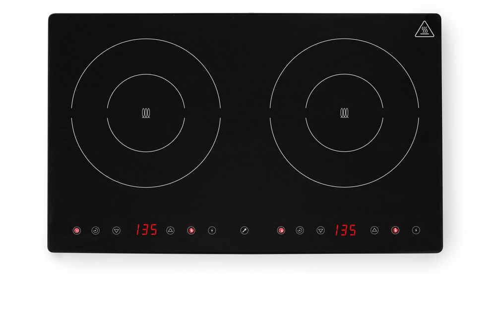 Induzione doppia HENDI - lunghezza 410 × larghezza 610 × altezza 56 mm | HE239414