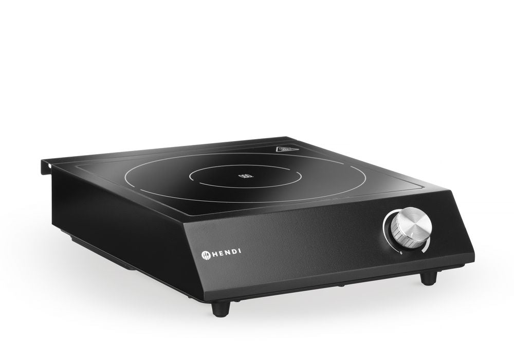 Set: induzione 3500W + pentola + padella HENDI - lunghezza 615 × larghezza 615 × altezza 95 mm | HE239889