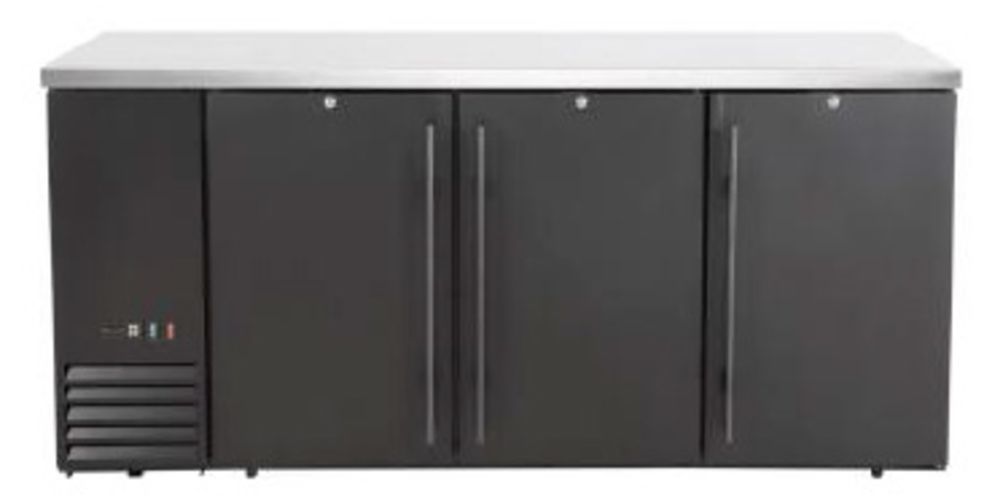 Banco bar refrigerato, porte solide Arktic | HE241394