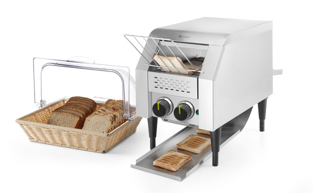 Tostapane a nastro singolo HENDI - lunghezza 730 × larghezza 287 × altezza 410 mm | HE261200