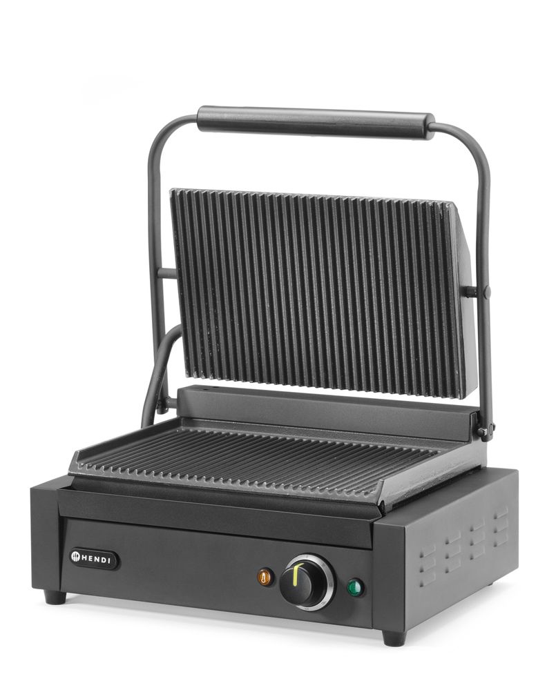 Piastra Panini HENDI - lunghezza 400 × larghezza 436 × altezza 212 mm | HE263617