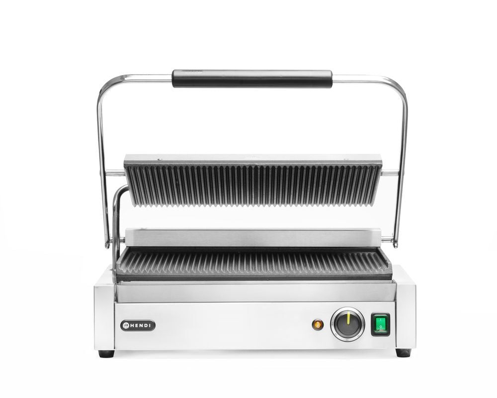 Piastra panini XL HENDI - lunghezza 464 × larghezza 546 × altezza 231 mm | HE263624