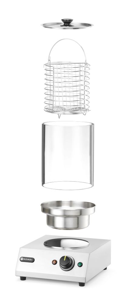 Riscaldatore per salsicce HENDI - lunghezza 330 × larghezza 282 × altezza 386 mm | HE265000