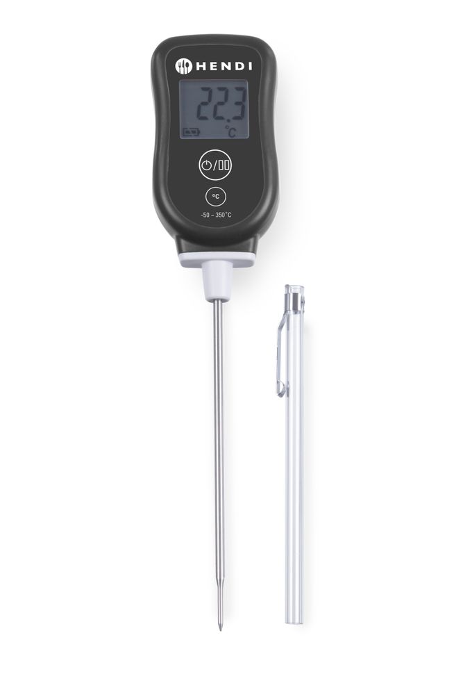 Termometro con sonda a risposta rapida HENDI - lunghezza 20 × larghezza 40 × altezza 206 mm | HE271230