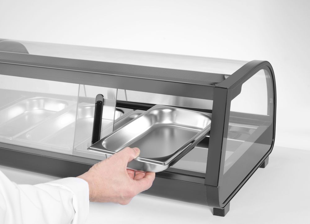 Vetrina refrigerata sushi Arktic - lunghezza 425 × larghezza 1525 × altezza 295 mm | HE274088