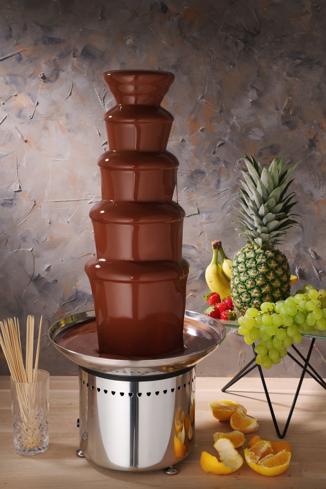 Fontana di cioccolata a 5 livelli HENDI - Ø 332 mm | HE274156