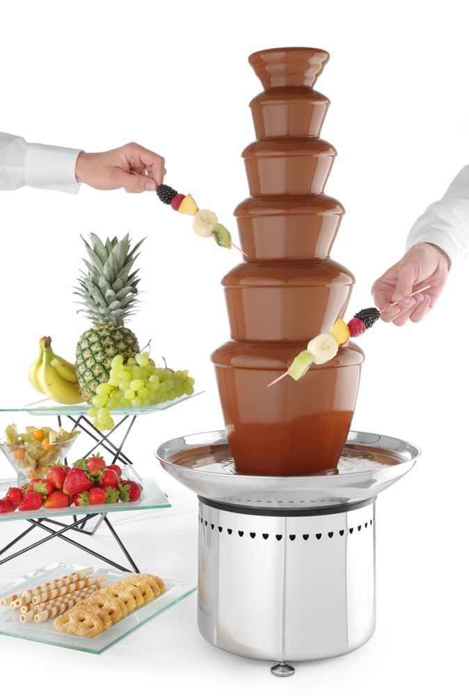 Fontana di cioccolata a 6 livelli HENDI - Ø 372 mm | HE274163