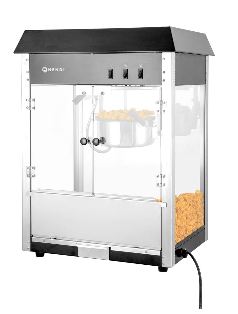 Macchina per popcorn HENDI - lunghezza 420 × larghezza 574 × altezza 778 mm | HE282748