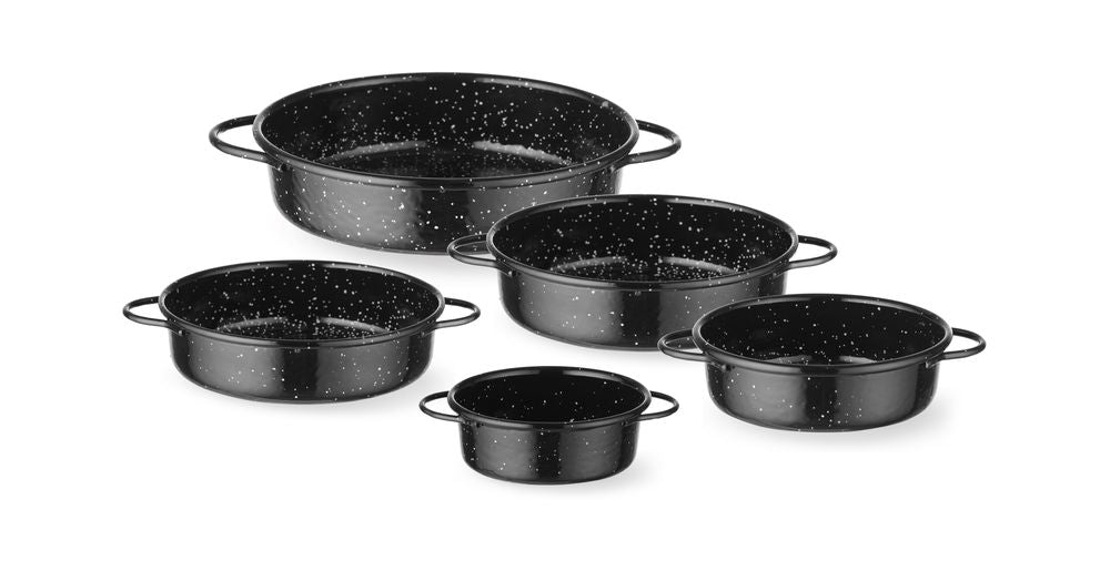 Piatto cocotte, smaltato HENDI - Ø 140 mm | HE622537