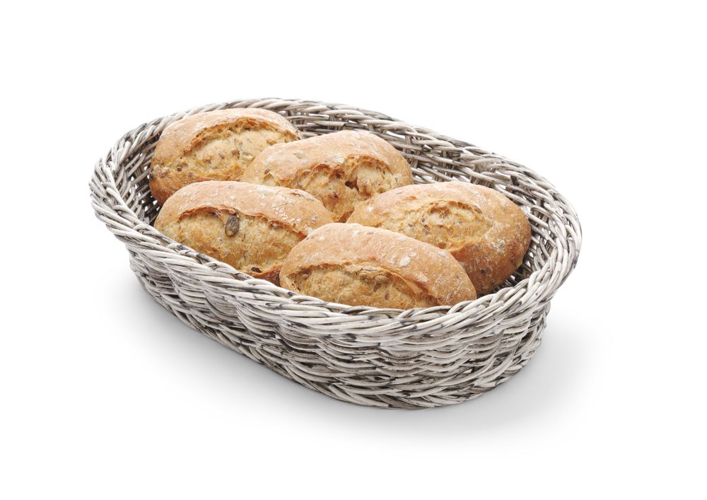 Cestino da pane ovale HENDI - lunghezza 124 × larghezza 185 × altezza 60 mm | HE426777