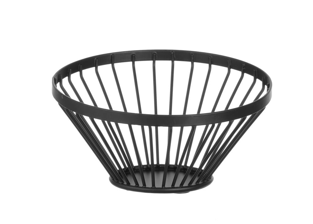 Cestino per frutta rotondo nero HENDI - Ø 150 mm | HE427095