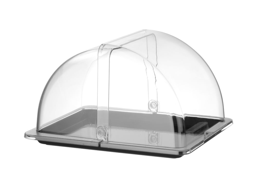 Vassoio espositivo con coperchio a rullo, rettangolare HENDI - GN GN 1/2 | HE427569