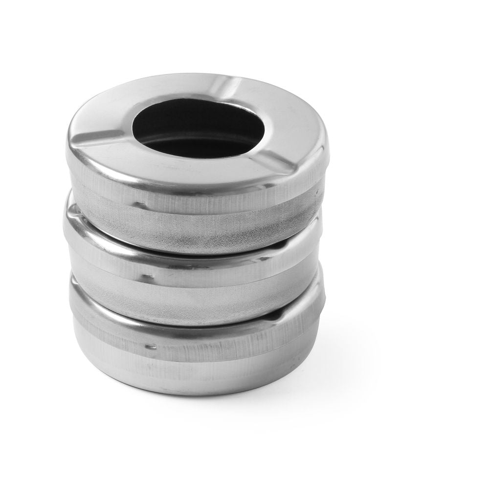 Portacenere con coperchio HENDI - Ø 90 mm | HE440490