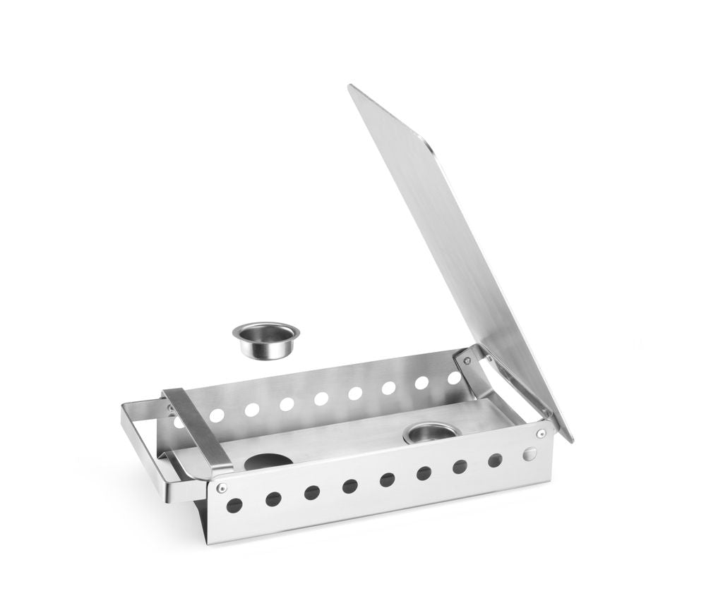 Scaldapiatti con 2 portacandele HENDI - lunghezza 180 × larghezza 368 × altezza 70 mm | HE463000