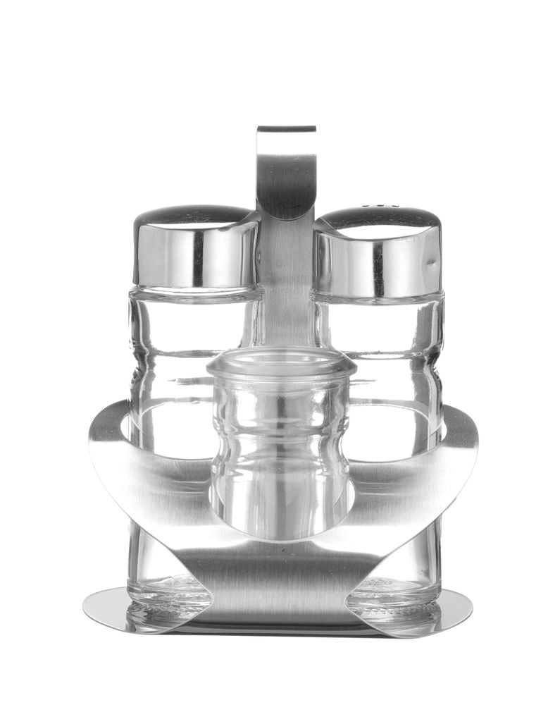 Set per condimenti HENDI - lunghezza 82 × larghezza 92 × altezza 115 mm | HE465325