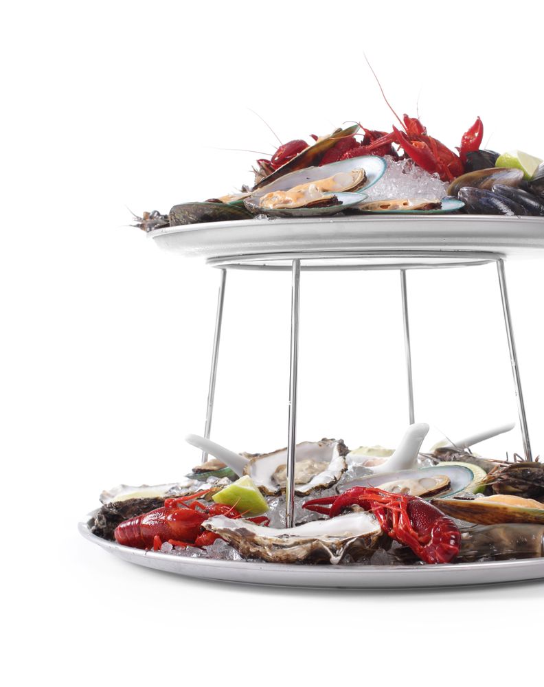 Espositore per frutti di mare HENDI - Ø 400 mm | HE480519