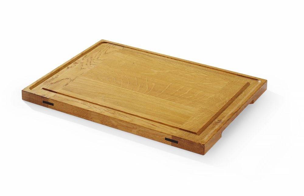 Tagliere da portata in quercia HENDI - lunghezza 270 × larghezza 370 × altezza 20 mm | HE505465