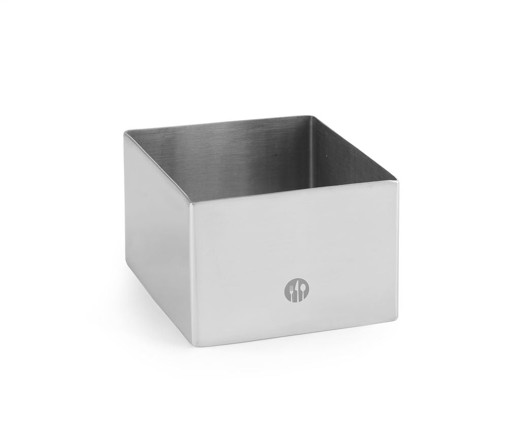 Anello impiattamento e pressa quadra HENDI - lunghezza 64 × larghezza 64 × altezza 52 mm | HE512227