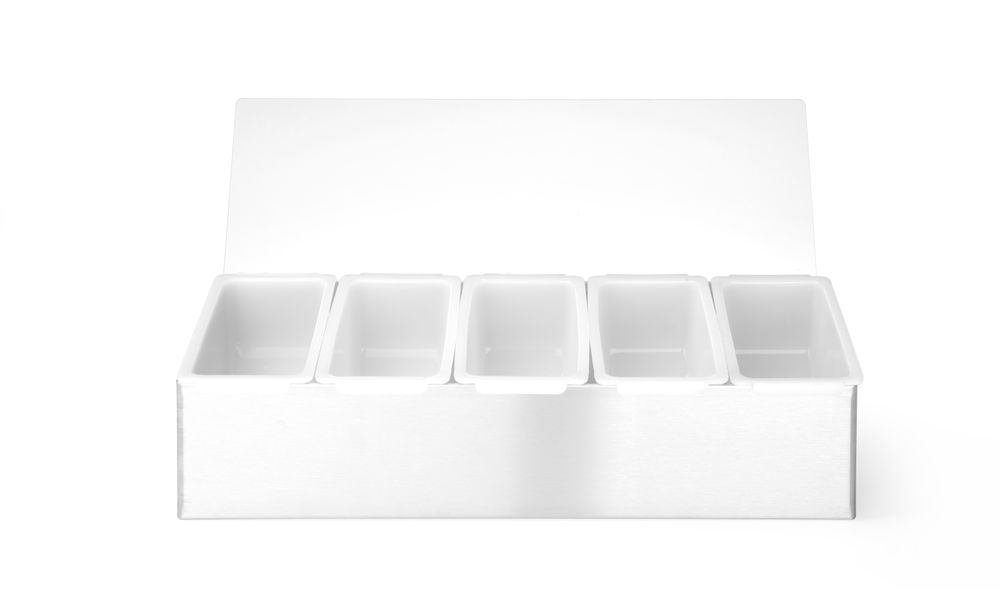 Portacondimenti BarUp - lunghezza 150 × larghezza 380 × altezza 90 mm | HE552100