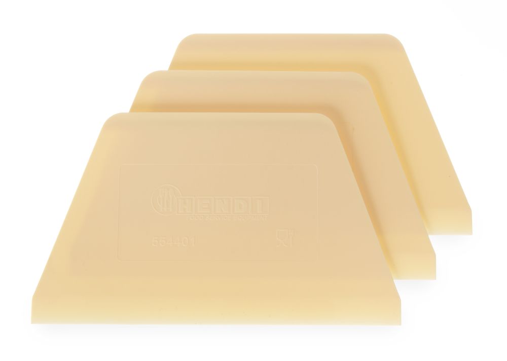 Raschietti per pasta, trapezoidali HENDI - lunghezza 216 × larghezza 128 × altezza 4 mm | HE554432