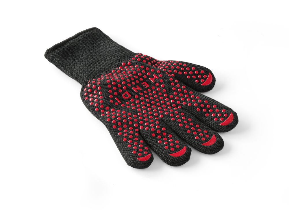 Guanti da barbecue resistenti al calore - 2 pezzi HENDI - lunghezza 300 × larghezza 175 × altezza 6 mm | HE556634