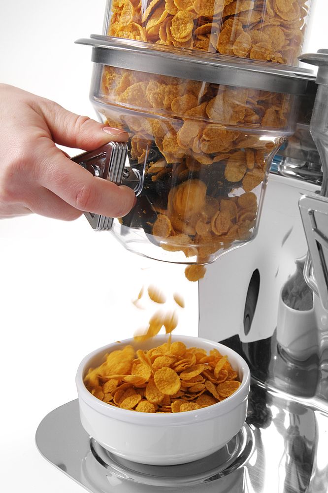 Dispenser di cereali HENDI - lunghezza 235 × larghezza 190 × altezza 610 mm | HE557402