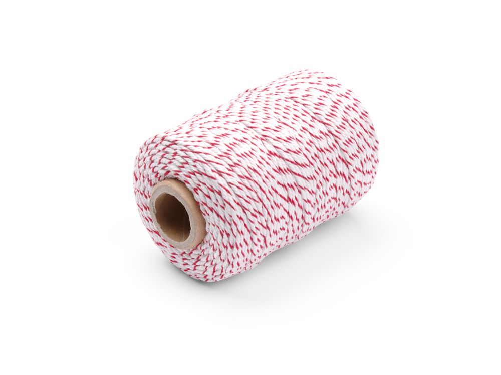 Spago da cucina per arrosti rosso e bianco HENDI - lunghezza 68 × larghezza 68 × altezza 105 mm | HE559239