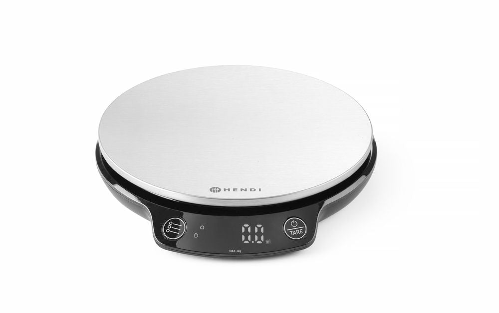 Bilancia da cucina, 3 kg HENDI - lunghezza 179 × larghezza 167 × altezza 33 mm | HE580011