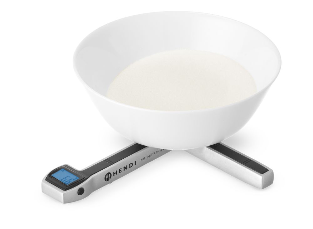 Bilancia da cucina pieghevole HENDI - lunghezza 220 × larghezza 190 × altezza 16 mm | HE580035