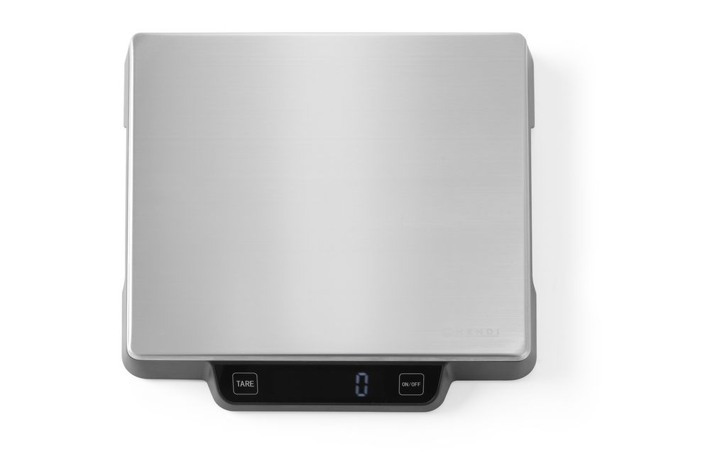 Bilancia da cucina 15 kg HENDI - lunghezza 268 × larghezza 266 × altezza 35 mm | HE580233