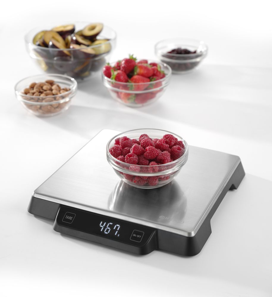 Bilancia da cucina 15 kg HENDI - lunghezza 268 × larghezza 266 × altezza 35 mm | HE580233