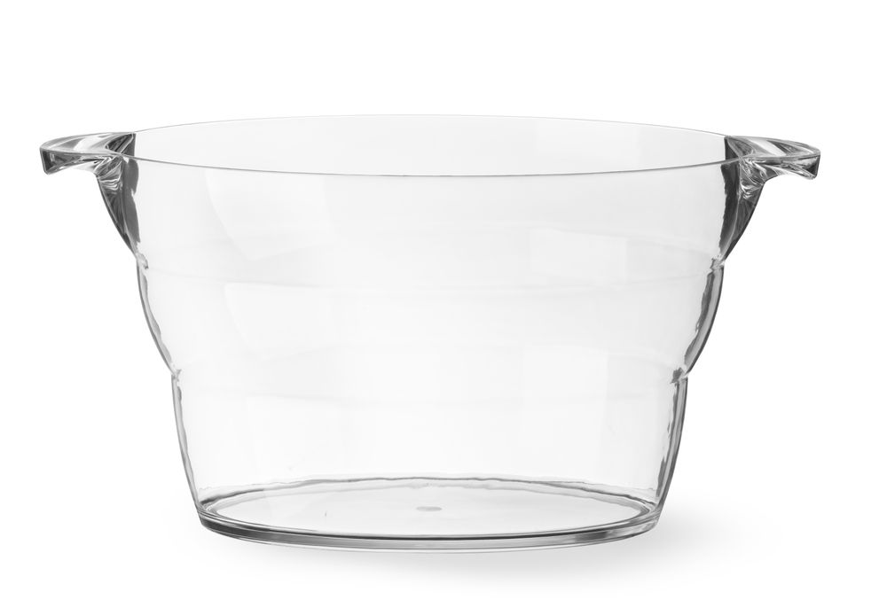 Vasca del ghiaccio trasparente. BarUp - lunghezza 470 × larghezza 288 × altezza 232 mm | HE593165