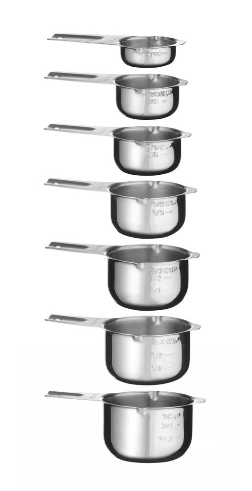 Tazza di misurazione - set di 7 pezzi. HENDI - lunghezza 249 × larghezza 230 × altezza 80 mm | HE596487