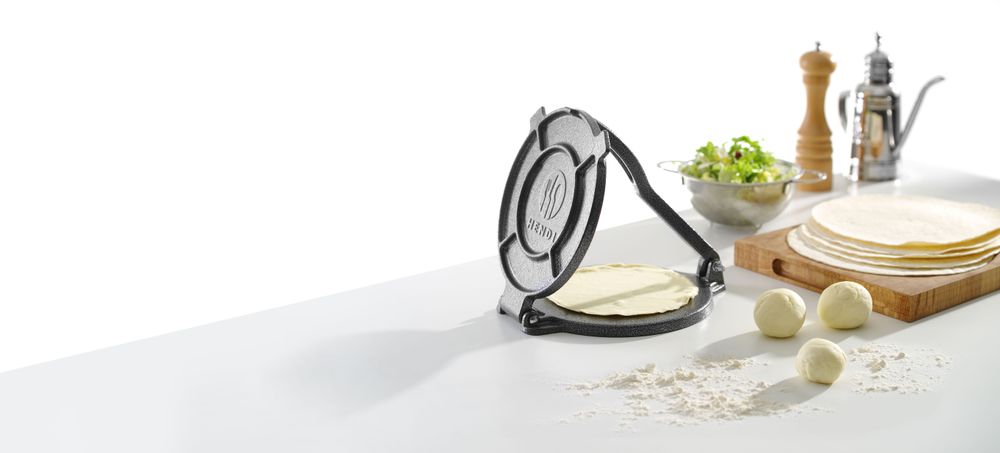 Pressa per tortillas in ghisa HENDI - Ø 200 mm | HE611050