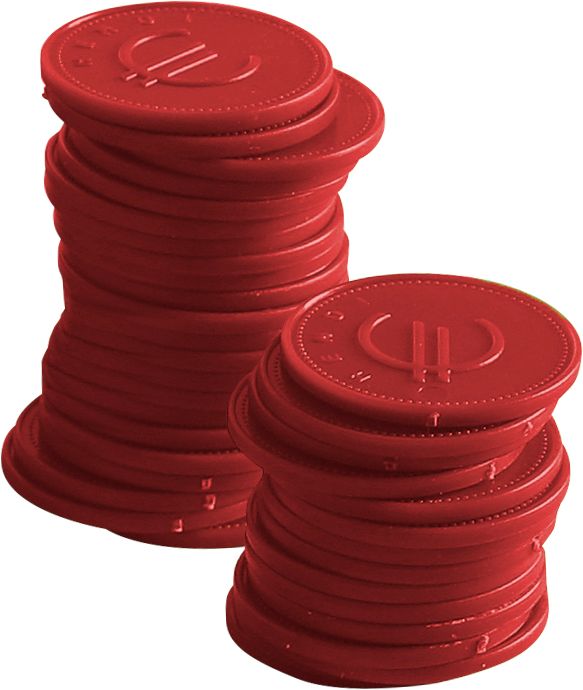 Contrassegni - 100 pezzi BarUp - Ø 25 mm | HE665381