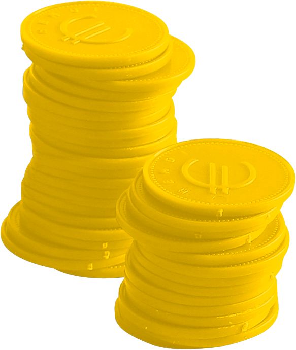 Contrassegni - 100 pezzi BarUp - Ø 25 mm | HE665381