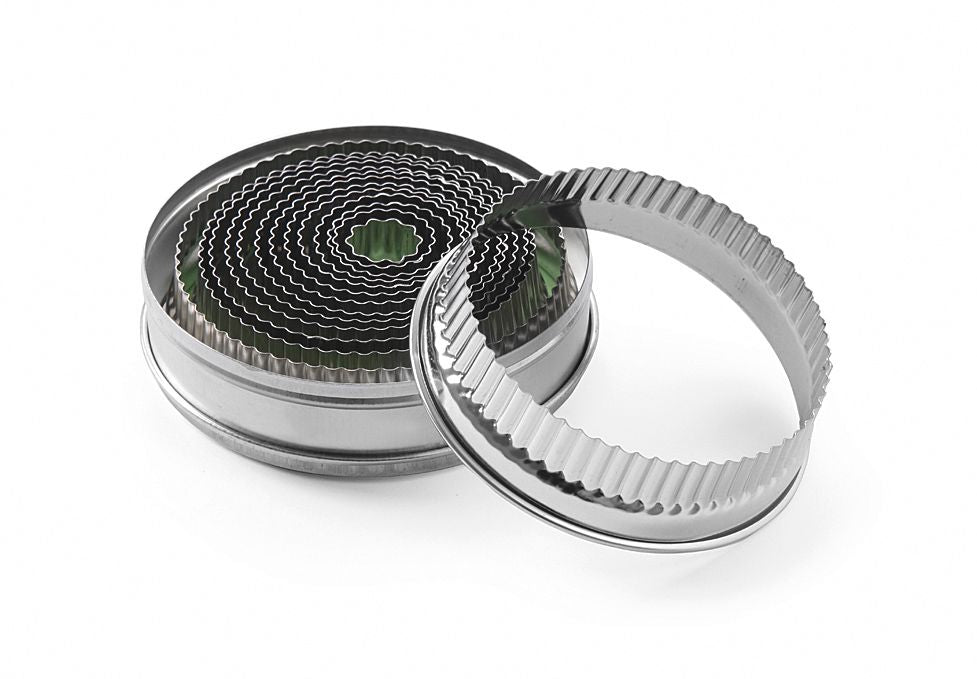 Set coppapasta tondi HENDI - lunghezza 123 × larghezza 123 × altezza 34 mm | HE674413