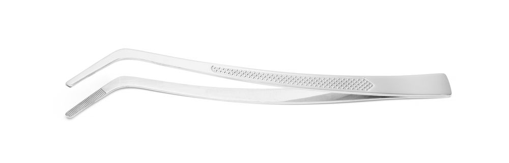 Pinzetta con manico curvo HENDI - lunghezza 240 × larghezza 26 × altezza 31 mm | HE680186