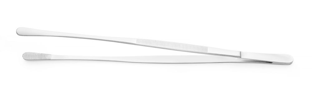 Pinzette con testa arrotondata HENDI - lunghezza 14 × larghezza 10 × altezza 305 mm | HE680193