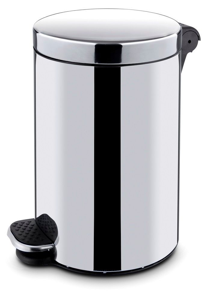 Serbatoio dei rifiuti con pedale rotondo e contenitore interno HENDI - Ø 210 mm | HE691311