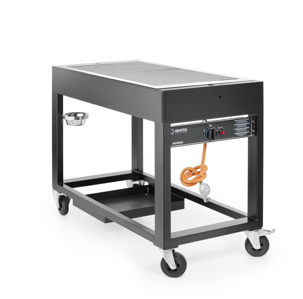 Barbecue a gas Tampa HENDI - lunghezza 1312 × larghezza 714 × altezza 920 mm | HE700044