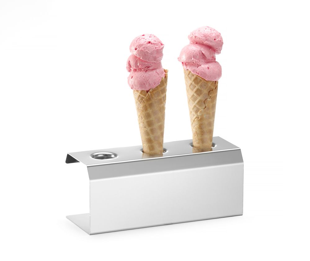 Reggi cono per gelati HENDI - lunghezza 82 × larghezza 200 × altezza 82 mm | HE755730