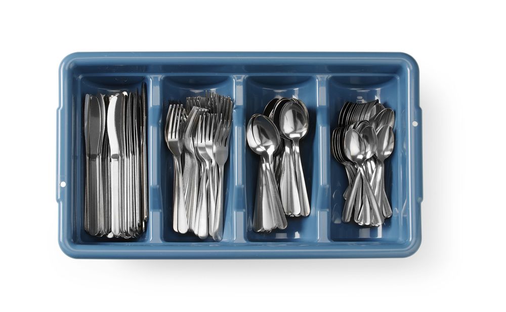 Set di posate con vassoio HENDI - lunghezza 300 × larghezza 525 × altezza 92 mm | HE766194