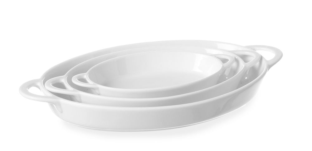 Terrina ovale da forno HENDI - lunghezza 139 × larghezza 260 × altezza 32 mm | HE784013