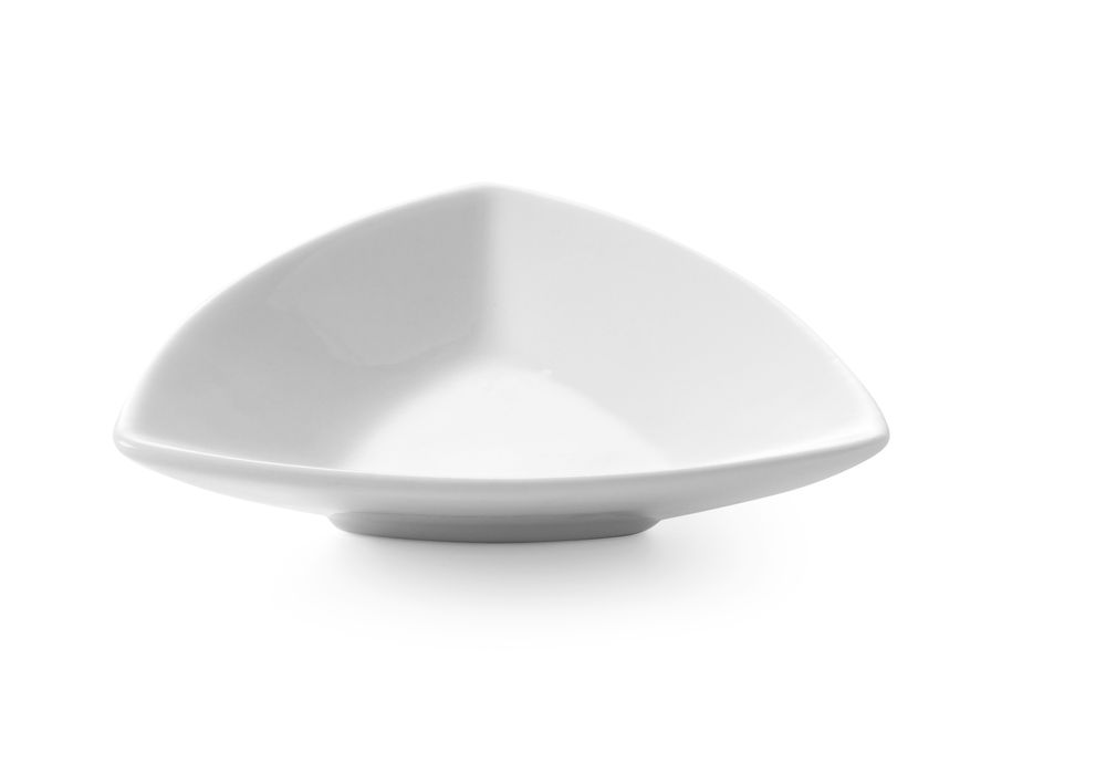 Piatto per stuzzichini Triangolo HENDI - lunghezza 102 × larghezza 102 × altezza 23 mm | HE784396