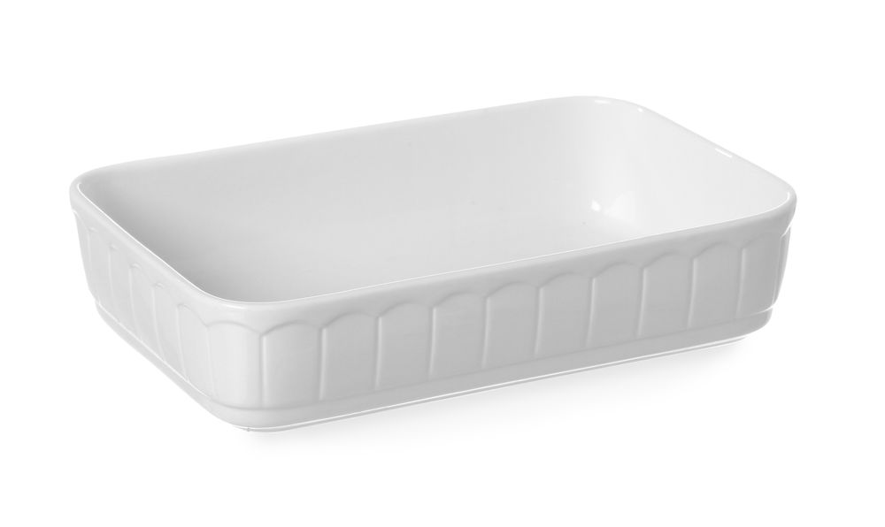 Terrina rettangolare Rustica HENDI - lunghezza 254 × larghezza 375 × altezza 71 mm | HE786383