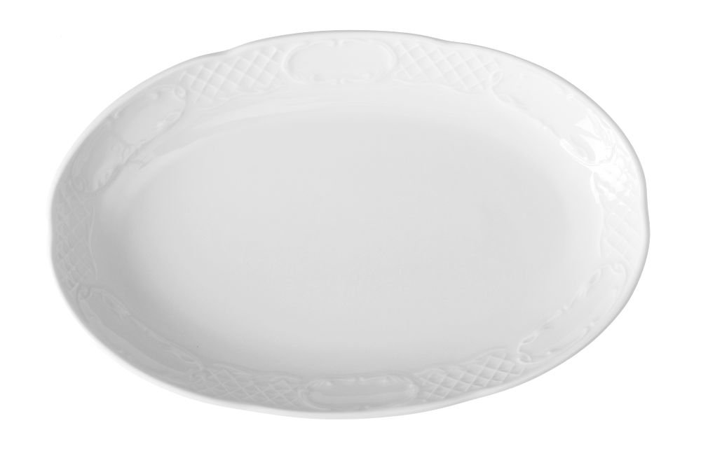 Piatto ovale HENDI - lunghezza 223 × larghezza 319 × altezza 38 mm | HE787076